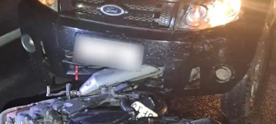  Motociclista sofre acidente próximo ao pedágio na Dom Gabriel